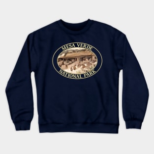 Cliff Palace at Mesa Verde National Park in Colorado Crewneck Sweatshirt